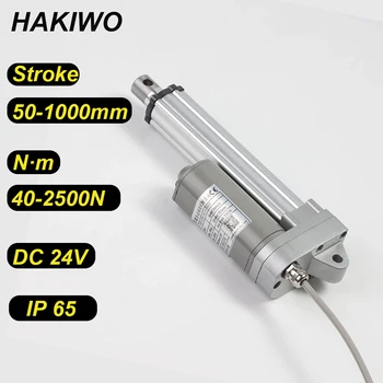 HAKIWO Водоустойчива IP65 Линейно Устройство 24V 2500N 100 мм 400 мм 600 мм 800 мм, 1000 мм Ход на Линейно С електрически двигател 80 мм/сек Скорост на