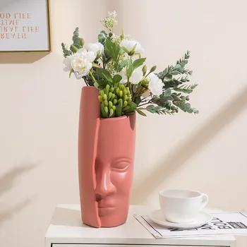 Декорация на вази за Украса на дома Антик-керамични и Пластмасови ваза Цели Сватбена Гидропонная договореност WJ814