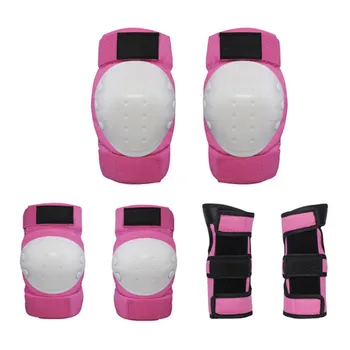 Набор от защитни облицовки за деца/за възрастни, 6 бр., коленете, лактите подложки, лигавицата на китката