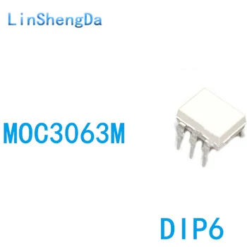 10ШТ MOC3063M вграден трехполюсник DIP6 с двупосочно тиристорным оптроном