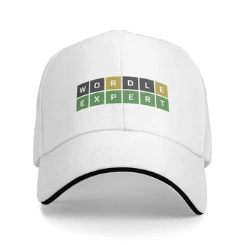 Wordle Expert (Wordle Style) унисекс Шапки, градинска бейзболна шапка за шофьори на камиони, дишаща шапка възстановяване на предишното положение, адаптивни пъстри шапки