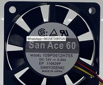 За SanAce 60 модел 109P0612H755 на Вентилатора за охлаждане на промишлени компютър постоянен ток 12 В 0.09 A