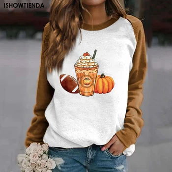Hoody с принтом тиква Thankful Thankful Blessed, hoody с качулка, женски Модерен пуловер в Деня на Благодарността, градинска облекло за Хелоуин