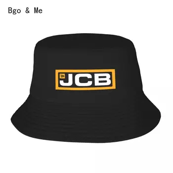 Багер Jcb Кутия заден шапки-ведерки Памучни Рибарски шапки За момичета и момчета, спортна капачка-подложка за момчета