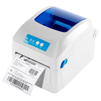 GP1324D принтер за етикети за външен директен минерална експресна доставка 203 точки/инч цифров USB без лента Експрес-принтер за етикети с баркод за режийни
