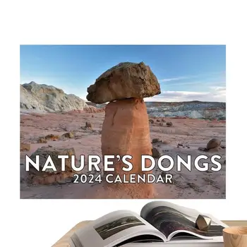Календар на Тиражите Nature'Dick ' s Pics Calendar 2024 Забавни Календари За Стена Семеен Календар И Стенни Scheduler