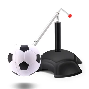 детска футболна тренировка Контрол на футболна топка на Помощ при стрелба Стоманена набор от Въртящи се симулатори