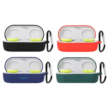 Защитен калъф за слушалки Bose Sports накрайници за уши, силиконови безжични слушалки, защитна кутия за зареждане, чанта за слушалки с карабинер