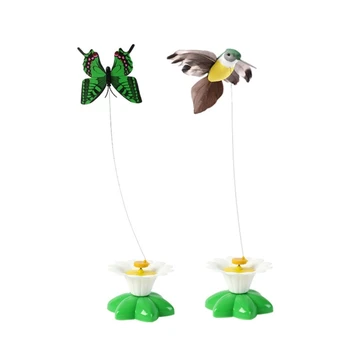 Интерактивна летяща играчка-пеперуда Подобрява комуникацията между Вас и Пъстро коте