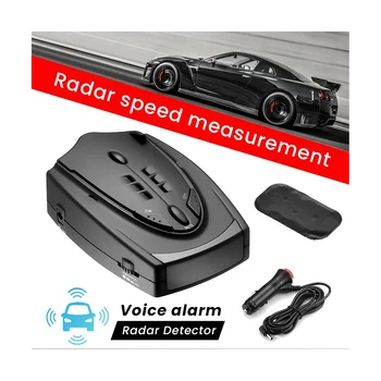 Английски Български Гласови автомобилен радар детектор STR525 Auto Vehicle Speed Alert Warning Alarm X K Car Детектор Анти Радар