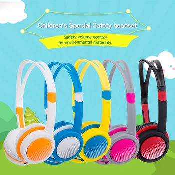 Детски слушалки с кабел, слушалки y2k за деца, 3,5-мм носи етикет за услугата слушалки, Регулируеми музикални слушалки за коледни подаръци