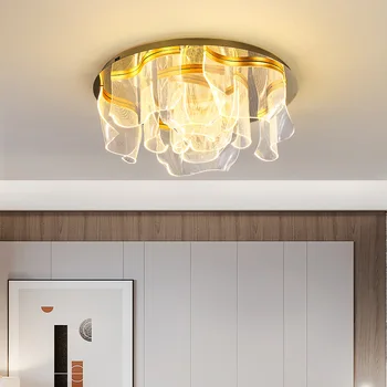 модерен led тавана лампа модерни плафониери дизайн за монтаж на таван лампа светъл таван лилаво плафониери, полилеи на тавана