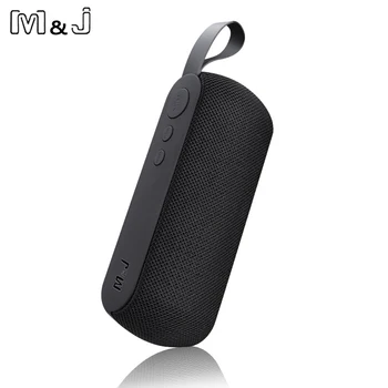 M & J Портативен Безжичен Говорител, Bluetooth Звук Стерео 3D Поддръжка на Музика с Bluetooth TF Карта, AUX, USB Таблетка Аудио Външна Звукова Панел FM