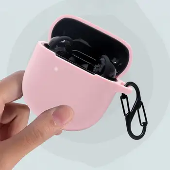 Обратното отвор за зареждане, отлична Bluetooth-съвместими калъф за слушалки, мека силиконова защитната обвивка за слушалки, идеална за цвят