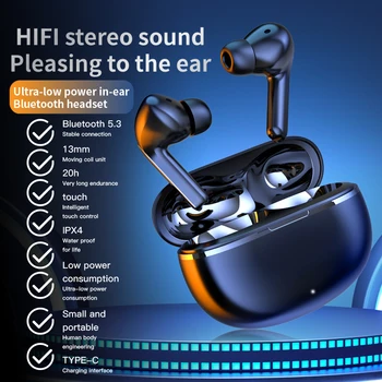 Слушалки Безжични слушалки Bluetooth Слушалки с ниско закъснение HD Покана Двухрежимная детска слушалки с микрофон Type-c за зареждане