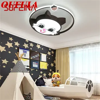 Детски тавана лампа SOFEINA Катерица Съвременната мода е Подходящ за детска стая, спалнята, детската градина