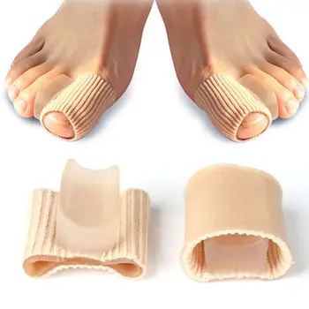 Разделител за пръсти Коректор Вальгусной деформация Изправяне на Ортодонтски за стягане на пръстите на краката Силиконов калъф за грижа за пръстите на Краката Новост 2020 г.
