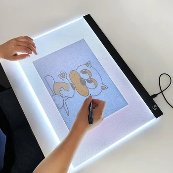 Led панел с формат А3 за диамант живопис Artcraft Tracing Light Box Board Цифрови таблети за рисуване