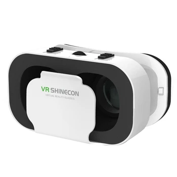Пластмасови Очила за виртуална реалност Слушалки С Регулируеми Очила за виртуална реалност в главата си, за смартфон