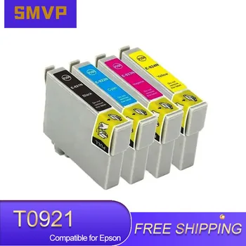 T0921 T0922 T0923 T0924 Цветен мастилено-струйни касети премиум-клас, който е съвместим с принтер Epson Stylus C91 CX4300