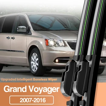 2 бр. За Chrysler Grand Voyager 2007-2016 Четки Чистачки на Предното Предното Стъкло Аксесоари За Прозорци 2008 2009 2010 2012 2013