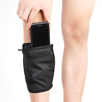 Спортна невидима дишаща чанта за съхранение на мобилен телефон за бягане на открито, чанта за краката