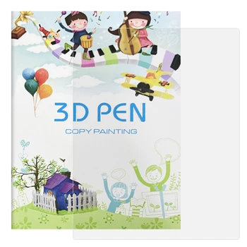За Деца Момичета Възрастни 40 от Модели 3D Дръжка Модел Аксесоари Шаблони САМ Занаятите PVC Дъска За Рисуване Начални Хартиени Форми