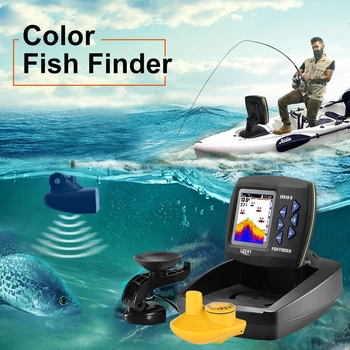 Сонар с кабелен сензор, Сонар за подводен риболов с камера 45 градуса, Портативен Сонар, риболовни Принадлежности