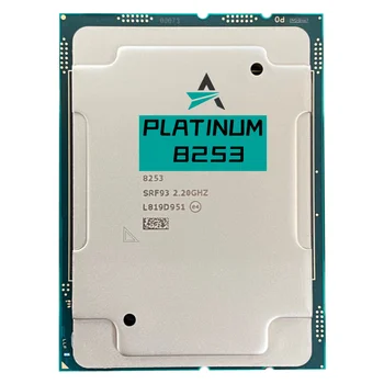 Xeon Platinum 8253 официалната версия на процесора 2.2 Ghz 22 MB 125 W 16-ядрени 32-стрийминг процесора LGA3647 Безплатна Доставка
