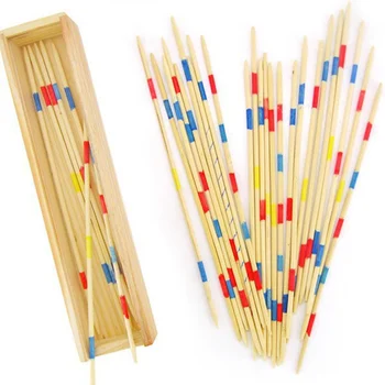 1 Комплект традиционните пръчици за подбора на думи Реформата с предавателна мултиплейър игра Детски образователни дървени настолни игри, пръчка Директен доставка