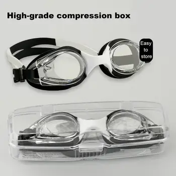 Очила без отблясъци фарове за Детски плувни очила с регулируема каишка за ясна видимост Защитни очила с висока разделителна способност