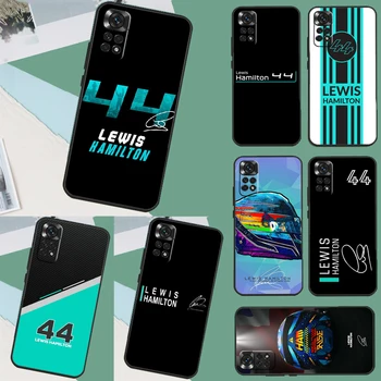 Калъф Lewis Hamilton F1 44 За Xiaomi Redmi Note 12 11 10 8 9 Pro 9S 10S 11S 12S Redmi 12 9C 10В 12C Делото