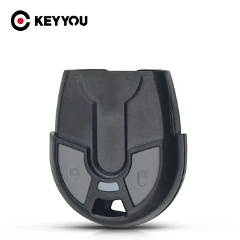 KEYYOU Ключодържател за дистанционно ключ за Fiat Positron Uncut Blade Ключодържател, без остриета