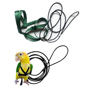 Тренировъчен летящ тяговый въжето срещу ухапване, тренировъчен кабел, каишка за птици, плаващи под въжето за папагали, каишка за папагали, каишка за птици