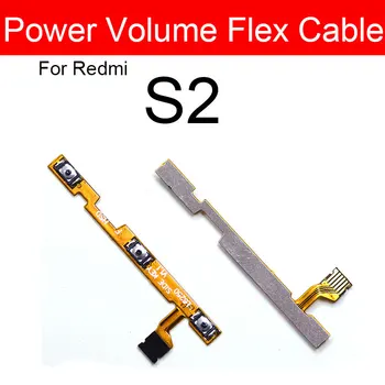Гъвкав захранващ кабел и силата на звука за Xiaomi Redmi S2 Страничния бутон превключвател за управление на звука Смяна на гъвкава лента Ремонт