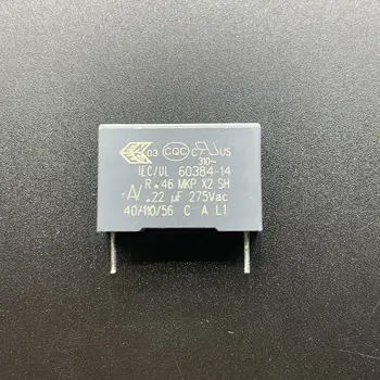 20pcs / R46KI322000POM kemet av 0.22μF220nF 275v 20% защитен филмът кондензатор