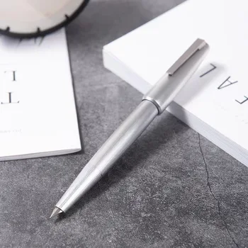Цельнометаллическая поршневая писалка Kuake 2000, тази гладко, 0,5 mm, офис бизнес мастила за писане, гладка дръжка