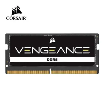 Оперативна памет CORSAIR Vengeance sodimm памет 16 GB DDR5 (1x16 GB) 4800 Mhz CL40, Съвместима с Intel XMP ICUE, Компютърна Памет - Черен