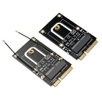 Конвертор NGFF Key E Mini PCI-E адаптер Ключ разширяване на NGFF E за безжичен модул за Intel M2