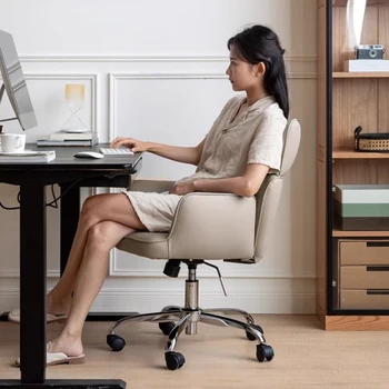 Удобни еластични офис стол Геймерская възглавница Корейска Кожа Передвижное Работно стол-удължител Подови Офис мебели Cadeira Gamer