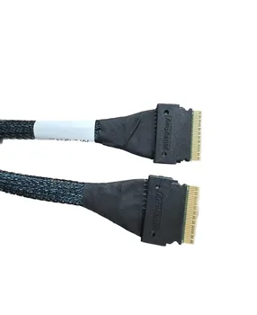 Високоскоростен кабел PCIe 4.0 SlimSAS от СФФ-8654 8и до СФФ-8654 8и-70 см